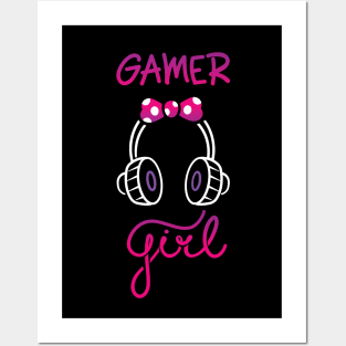 Gamer Girl Posters and Art